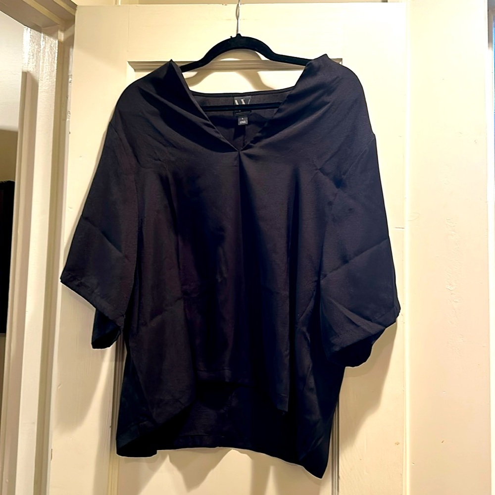 Worthington black blouse